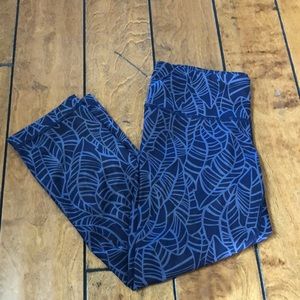 lululemon printed crops